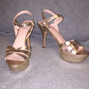Vince Camuto Strappy Platforms